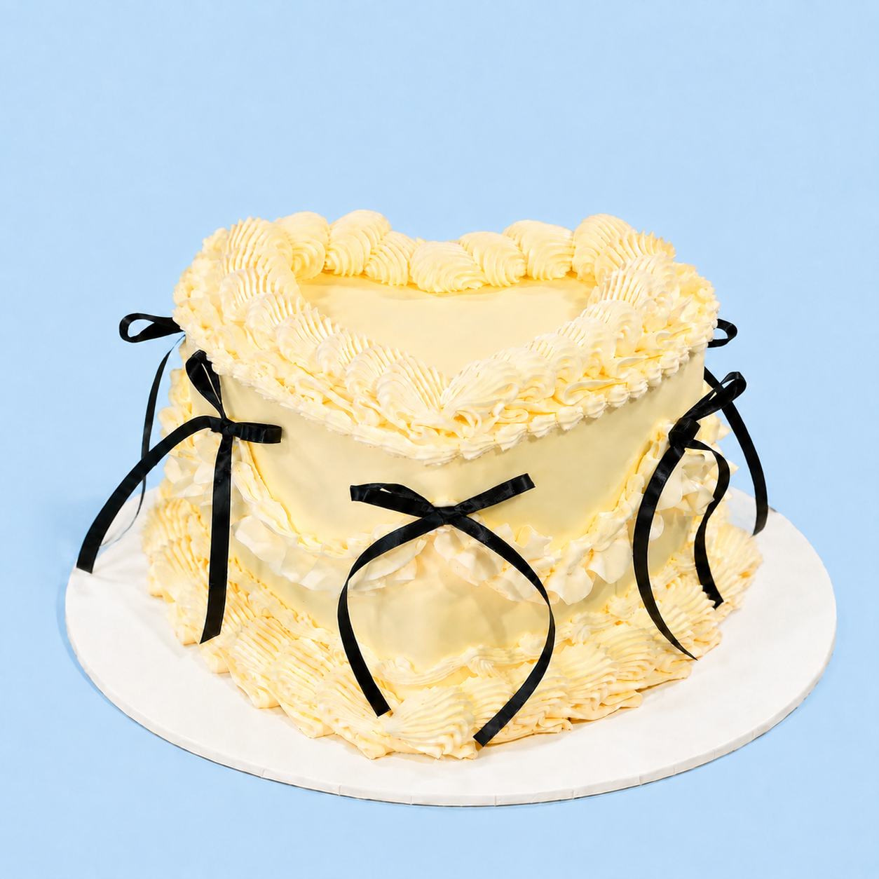 TARTA ESTILO VINTAGE CORAZÓN
