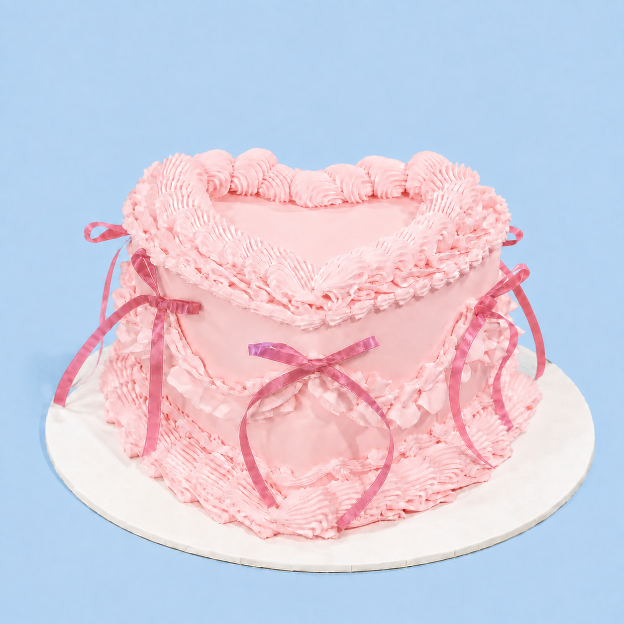 TARTA ESTILO VINTAGE CORAZÓN - Imagen 3