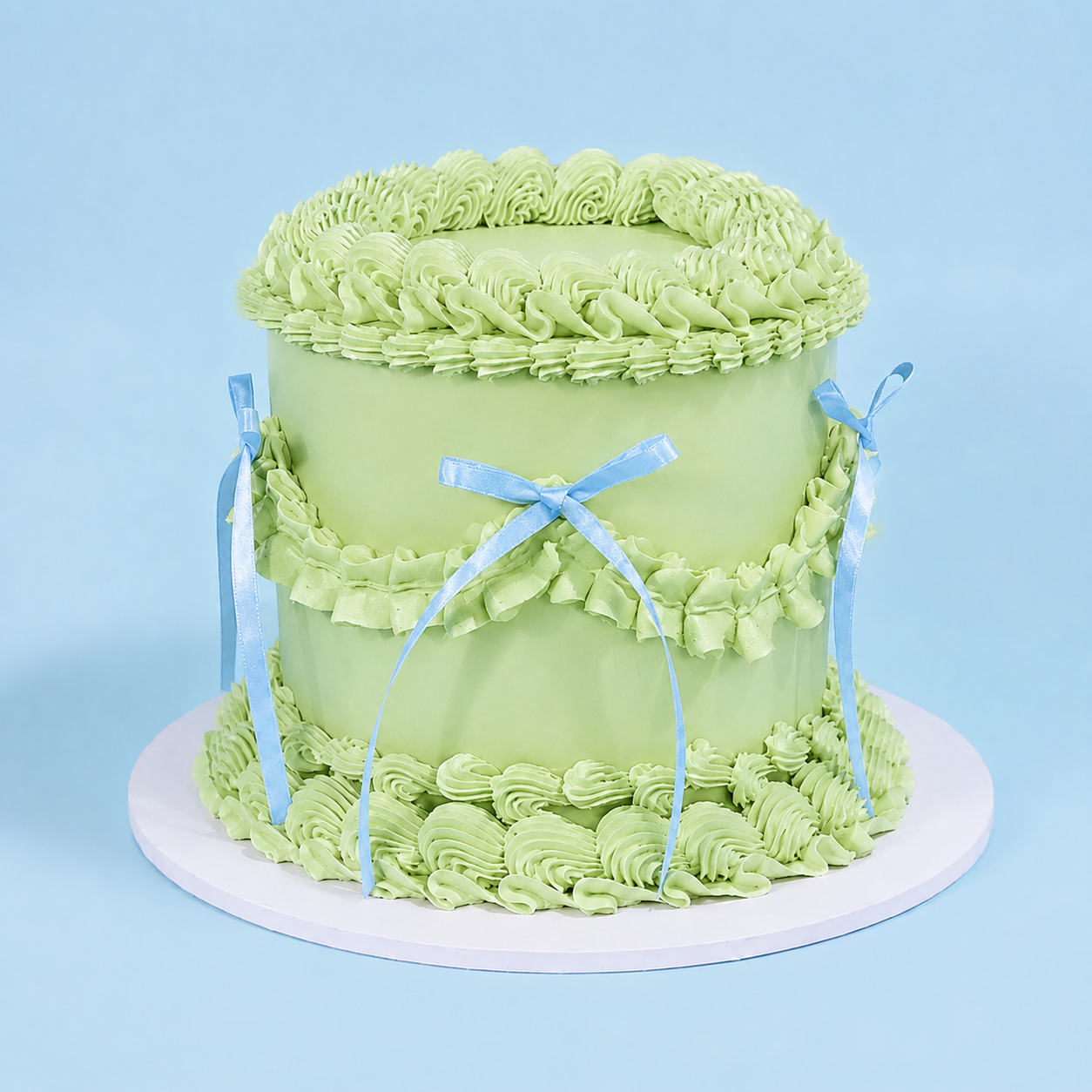 TARTA ESTILO VINTAGE REDONDO - Imagen 3