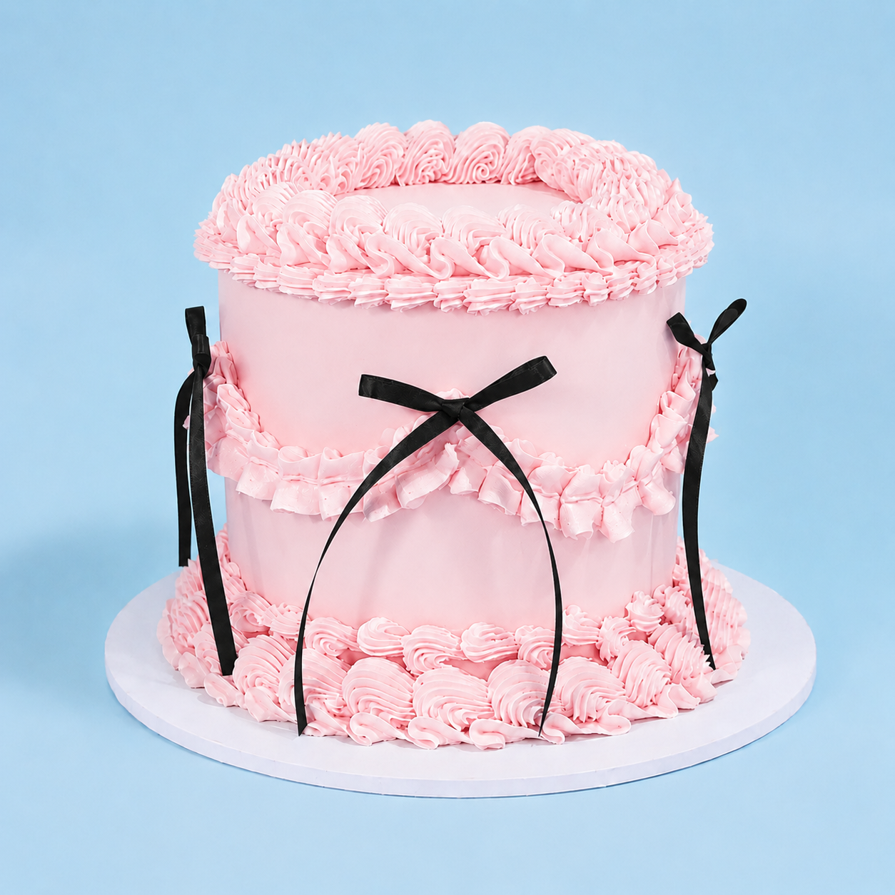 TARTA ESTILO VINTAGE REDONDO - Imagen 5
